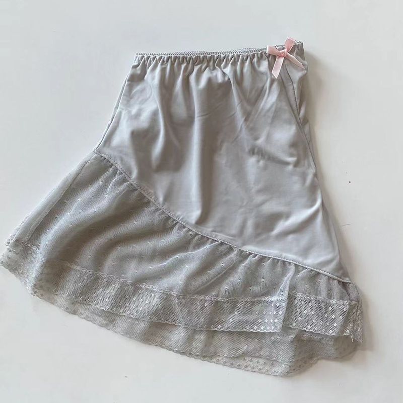 Night Teaching Room Safety Pants For Women Fashion Tape Summer Thin JK Cute Lolita Lace White Fairy_voghion.com