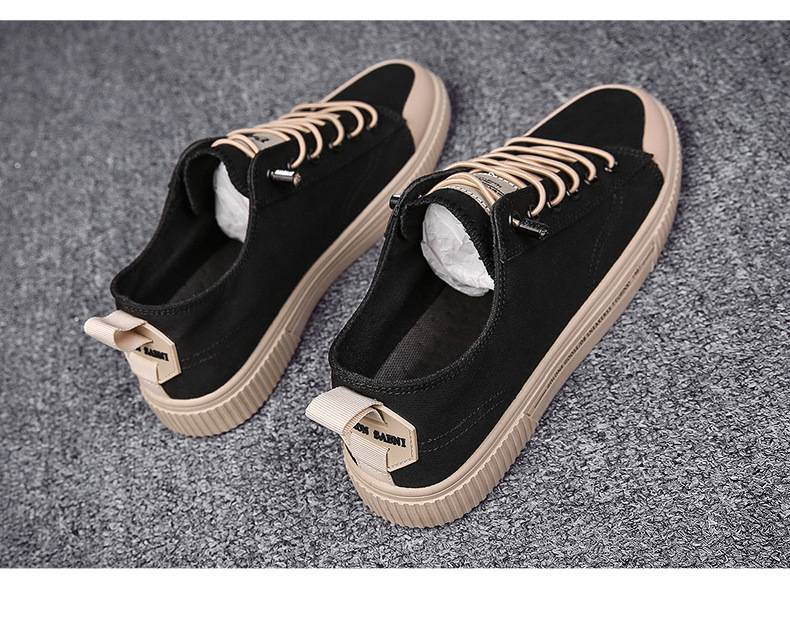 Low-top Canvas Shoes, Breathable Men's Shoes, Trendy Shoes, 24 Summer New Styles, Versatile And Trendy Sneakers_voghion.com