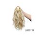 Clip-in paardenstaart met krullend haar voor dames met watergolftextuur, hoge paardenstaart met kort krullend haarstuk, wolkenpermanent_voghion.com