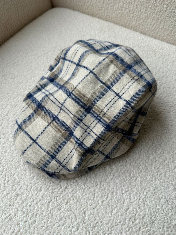 Designer models beret female Korean version of the cotton and linen street fashion painter hat show face small England beret_voghion.com