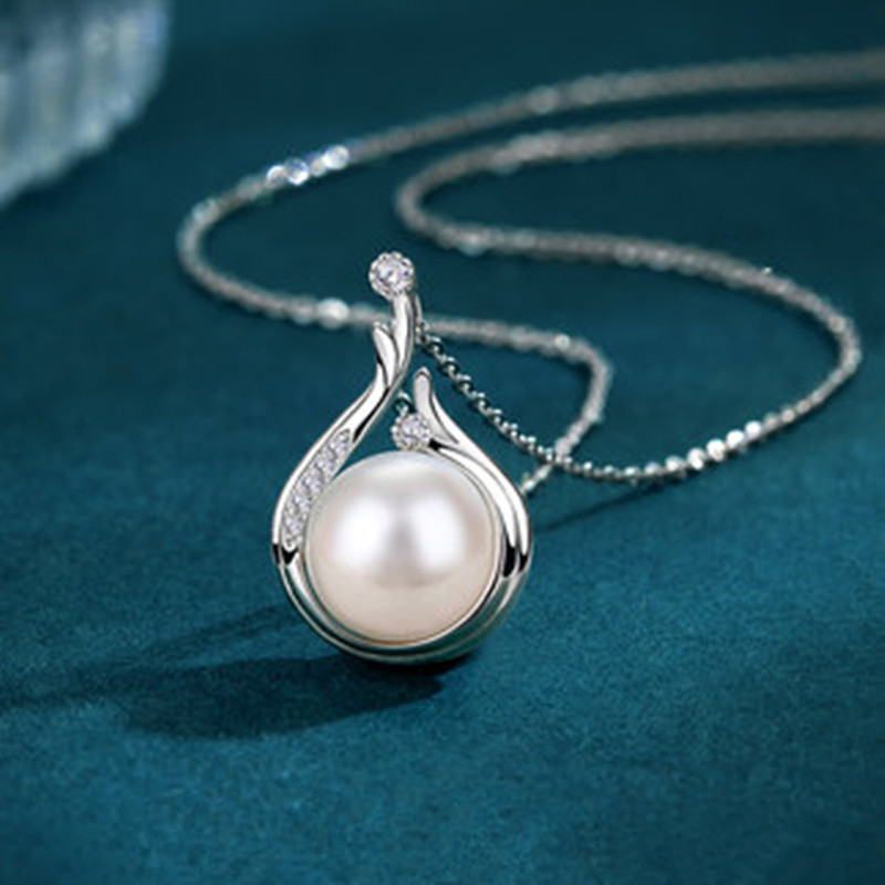 Cao Shi Barock Stil Pedat Beliebte Künstliche Perlen Miimalist Wome der Ecklace Iche Desig Geometrische Schlüsselbein_voghion.com