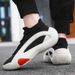 Socken Schuhe Mesh Fin Bequeme Plattform Casual Daddy Schuhe Sommer Neue Leichte Persönlichkeit Balance Herrenschuhe_voghion.com