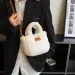 Designer Bag Womens bucket autumn winter plush shoulder cross body bag soft and fluffy wallet artificial cashmere womens_voghion.com