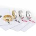 Anello in acciaio inossidabile per la visualizzazione delle carte con superficie lucida riflettente ad alta definizione in titanio Poker Magic Glossy Mirror Plain_voghion.com