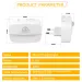 LED EU Plug In Smart Motion Sensor Light 220V Wall For Home Aisle WC Hallway Stair Kitchen Bedroom Night Lamp_voghion.com