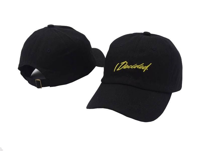 Big Sean I Decided Hats Embroidered Baseball Caps And Women's Fashion Men's Outdoor Sports Sun Protection Hat Cap_voghion.com