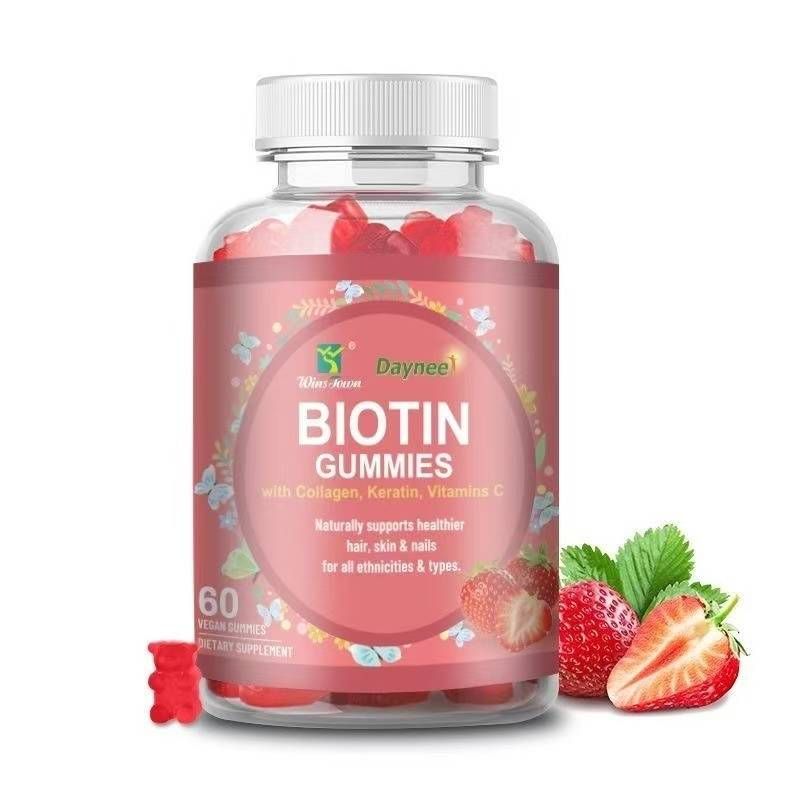 Dayneer Original Growth Hair & Neil Collagen Skin Biotin Gummies_voghion.com