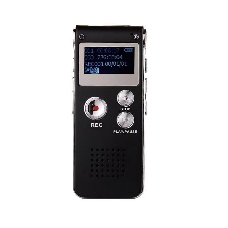 Recording Pen Cross-Mirror HD Noise Reduction MP3 Player Business Meeting Recorder_voghion.com