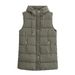 Dames 2024 herfst en winter nieuwe mode lange katoenen kleding vest jas_voghion.com