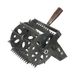 Hand Push Hoe Wheeled Weeding Manganese Steel Weed Machine Saw Tooth Agricultural Loosening Weeder No Handle_voghion.com
