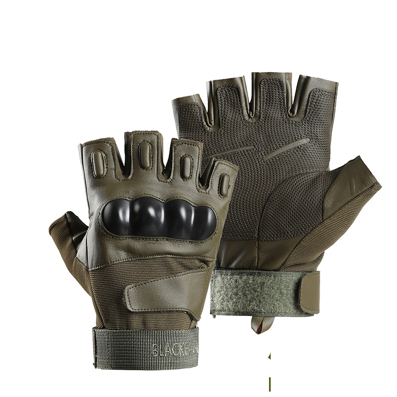 Tactical gloves Men's protective anti-slip wear-resistant special forces full finger half finger fitness sports outdoor cycling gloves_voghion.com