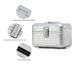 Premium All-Metal Aluminum Carry-On Luggage With TSA Lock - Ultra-Durable & Stylish 12" & 15" Travel Suitcase Lock Suitcase Metal Box For Boarding_voghion.com