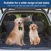Su Geçirmez Arka Koltuk Evcil Hayvan Arabası Dörtlü Bir Arada Çıkarılabilir Fermuarlı Köpek Matı_voghion.com