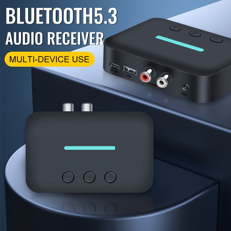 Neuer Bluetooth-Audioempfänger der Version 5.3, U-Disk-Musikwiedergabe, altmodischer Audio-zu-drahtloser Bluetooth-Adapter_voghion.com