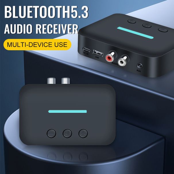 Neuer Bluetooth-Audioempfänger der Version 5.3, U-Disk-Musikwiedergabe, altmodischer Audio-zu-drahtloser Bluetooth-Adapter_voghion.com