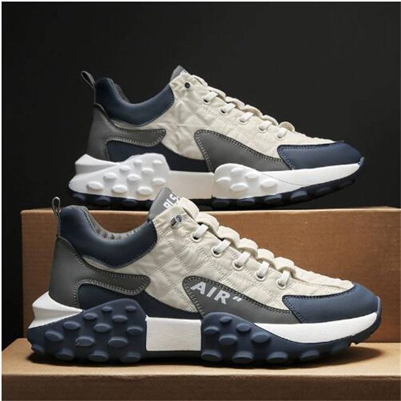 2025 New Fashion Sneakers Men's Artificial PU Versatile Thick Bottom Anti Slip Agan Sports Board Shoes Outdoor Running Shoes 39-44_voghion.com