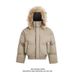 Herrenbekleidung Unisex-Parkajacke mit abnehmbarer Fellkapuze – Schwerer Wintermantel (Utility-Stil)_voghion.com