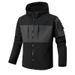 Chaqueta corta para hombre para climas extremadamente fríos: abrigo táctico cortavientos con forro polar para senderismo, caza y aventuras al aire libre._voghion.com