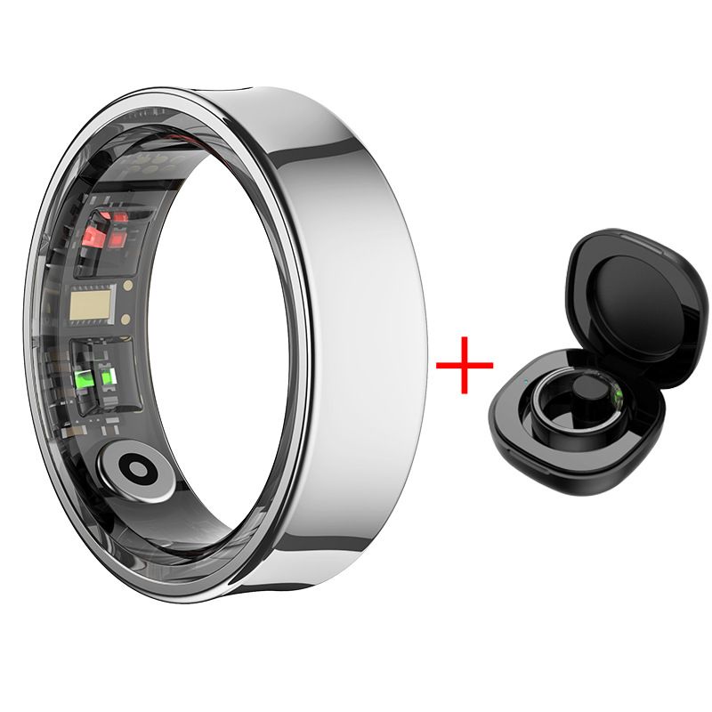 Rings R09 Smart Ring Sleep Skin Temperature Blood Oxygen Monitoring Gesture Control Ring Game_voghion.com