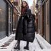 Long Cotton Down Jacket For Women 2024 New Fashion High-end Thickened Coat_voghion.com