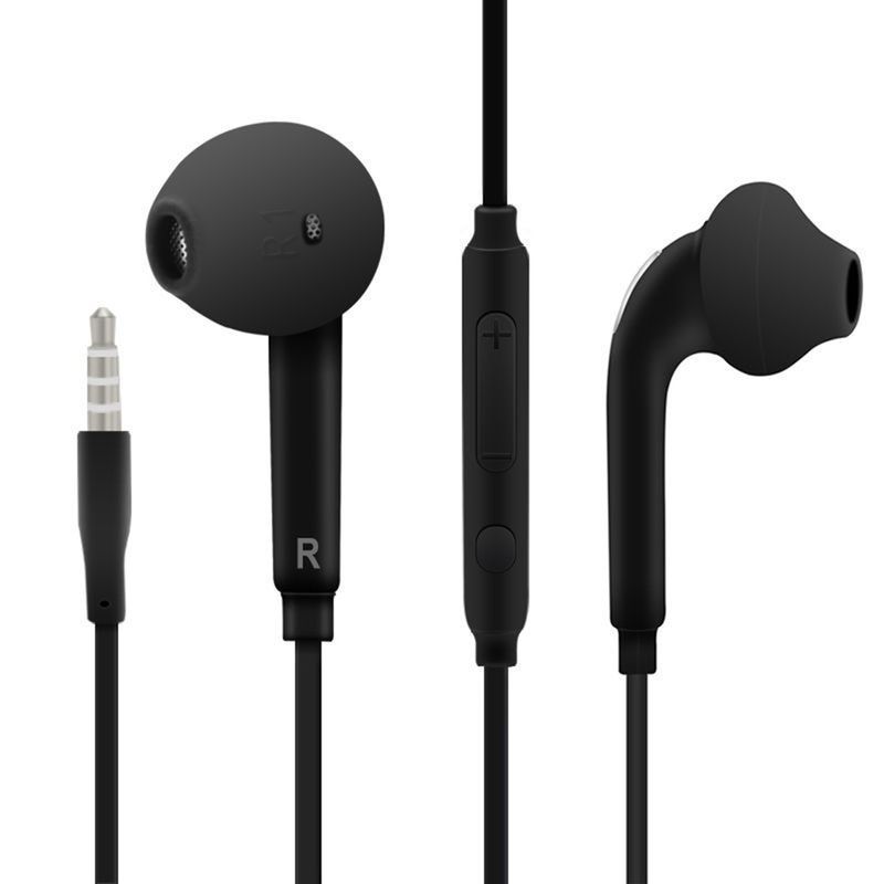 Volume Mic with In-Ear Stereo Wired Headphone Farfi Earphone Control for Samsung I9220_voghion.com
