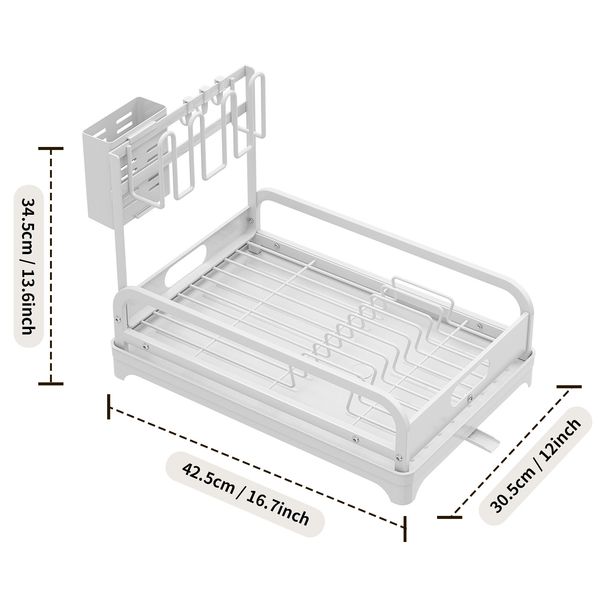 kitchen dish rack draining rack dish sink side tableware storage rack Cup rack tableware dish rack_voghion.com