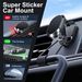 Alloy Folding Magnetic Car Phone Holder Stand 360° Rotation Mobile Phone Automobile Dashboard Mount Sticky Bracket_voghion.com