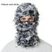 Gestrickte Gesichtsmaske Party Acryl Lustige Garn Balaclava Halloween Warme Kopfbedeckung_voghion.com