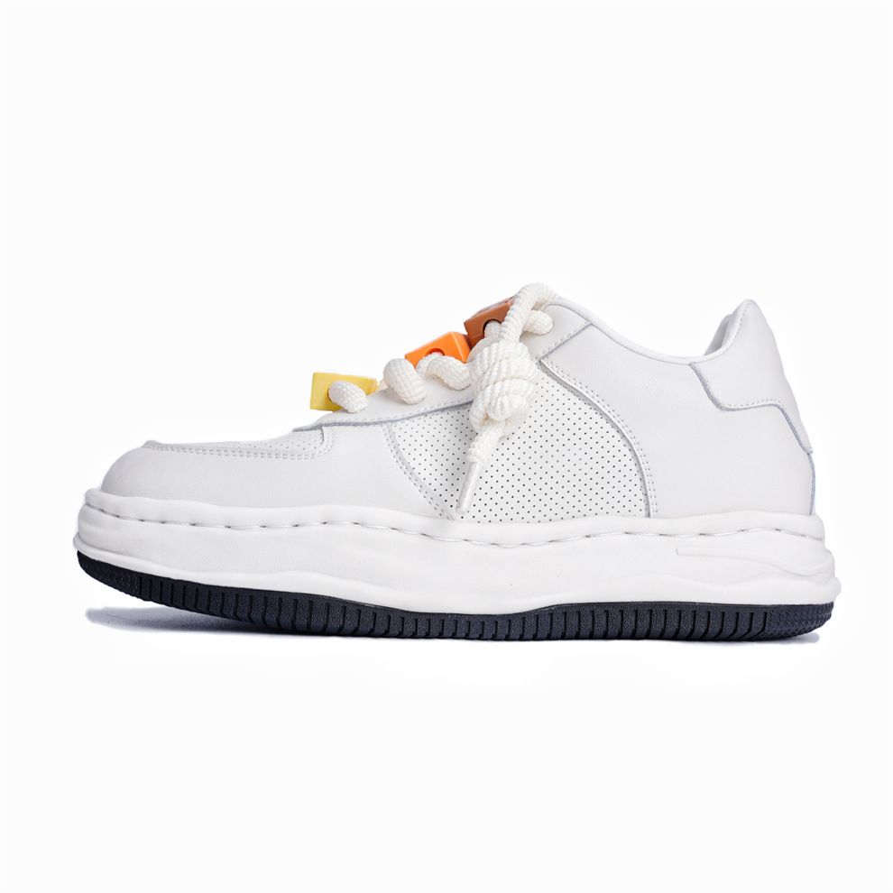 Unisex-Popcorn-Schuhe im neuen Stil, unsichtbare Höhenerhöhung, auflösende weiße atmungsaktive, bequeme Freizeitsportschuhe_voghion.com