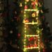 LED Santa Claus Climbing Decoration Waterproof Eaves Colorful New Ladder Christmas Atmosphere String Lights_voghion.com