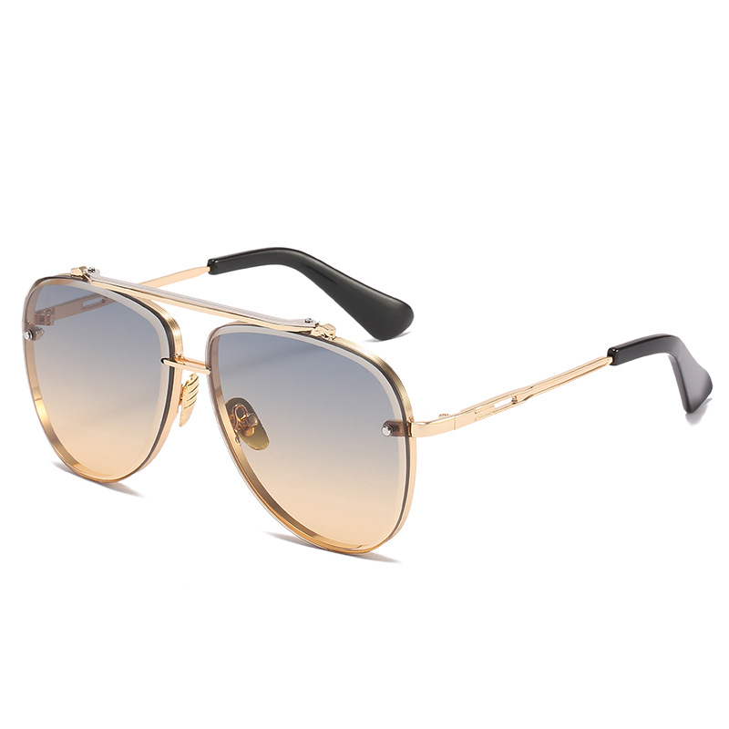 Sunglasses For Men. Oversized, Twin-beam Sunglasses For Men_voghion.com