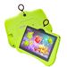 Stoßfestes 7-Zoll-Kindertablet mit Kindersicherung | Android 12 | 16 GB Speicher | Dual-Kamera | Bluetooth | IPS-Bildschirm | Vorinstallierte Lern-Apps_voghion.com