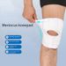 Breathable Summer Knee Support Brace - Lightweight Compression Sleeve For Running, Fitness & Joint Pain Relief (Black/White, One Size)_voghion.com