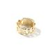 High-End Personality Fashion Geometric Zircon 14K Gold Full Diamond Cuban Chain Design Sense Ring Trend_voghion.com