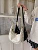 2024 New Underarm Ba: Versatile Dumplins, One Shoulder Crossbody Fashionable and Casual Texture, Small Ba, Women's_voghion.com