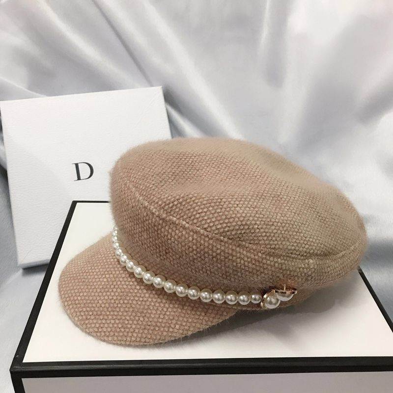 Koreanische version von Xiaoxiangfeng perle nerz pelz navy für frauen herbst winter Französisch Hepburn prominente stil einfache_voghion.com