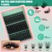 Beauty Health Diy Single Cluster Of False Eyelashes Natural Thick Mixed Segmented 10 16mm Eyelashes_voghion.com