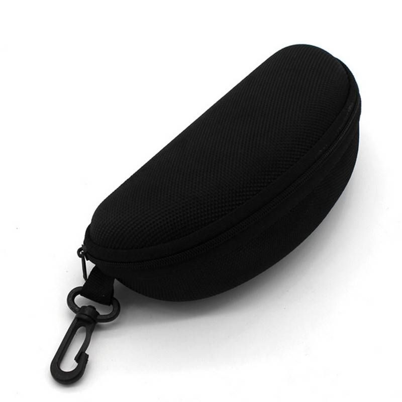 Premium Oxford Zipper Sunglasses Case With Hook - Durable & Lightweight Eyewear Storage Box (Available)​_voghion.com