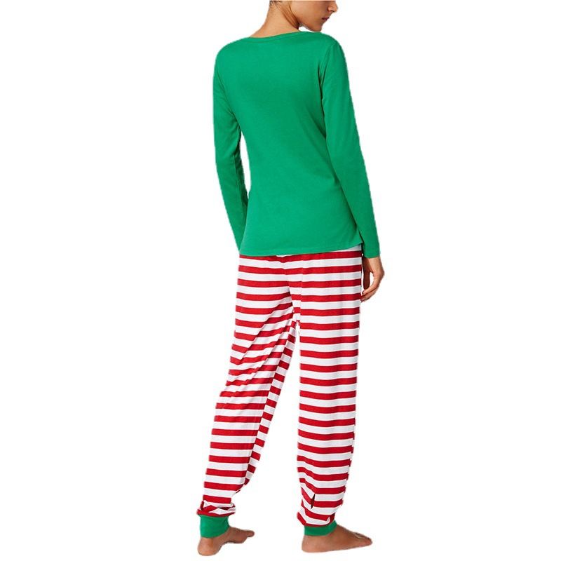 Cozy Family Matching Pajama Set - Christmas Print, Soft Polyester Blend, Sizes For Kids & Adults (2T-4XL)​_voghion.com