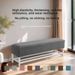 Fleece Piano Bench Cover – Stretchable & Dustproof Slipcover For Home & Office (Modern Houndstooth, Multiple Colors & Sizes)_voghion.com
