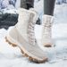 Stivali da neve invernali antiscivolo per donna, spessi e morbidi, caldi, da media ad alta altezza, in cotone_voghion.com