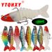 Lure Bait New Style Lead Soft Body Multi Eight Section Fish 9cm17.5g Simulation Silikona Fish Bait Makšķerēšanas rīki Produkti_voghion.com