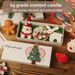 Juego de caja de regalo de velas aromáticas navideñas artesanales hechas a mano, prácticas para venta al por mayor a pequeña escala y envíos transfronterizos._voghion.com