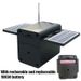 2 Solar Power Panel Outdoor Portble Bluetooth Lautsprecher FM TF USB Spielen Funktion Mit Wiederaufladbare 18650 Batterie_voghion.com