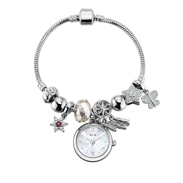 Gordy New INS Exquisite Bracelet Light Niche High-end Cartoon Pendant Quartz Orologio da donna_voghion.com