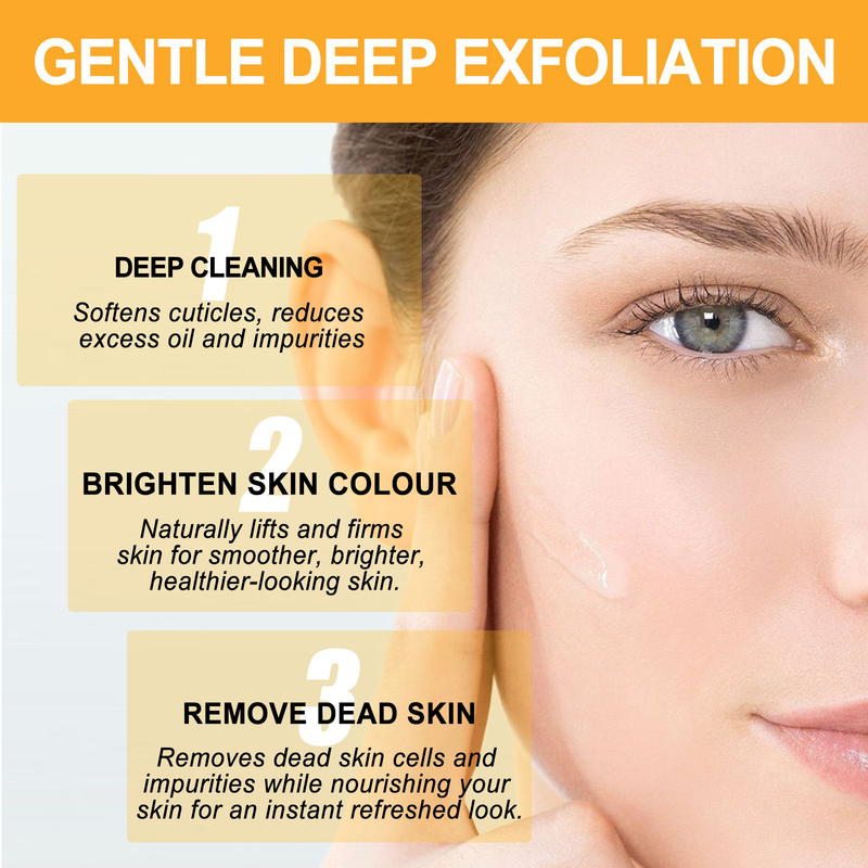 EELHOE Exfoliating Deep Cleansing Acne Removing Blackhead Moisturizing Skin Shrinking Pore Brightening gel_voghion.com