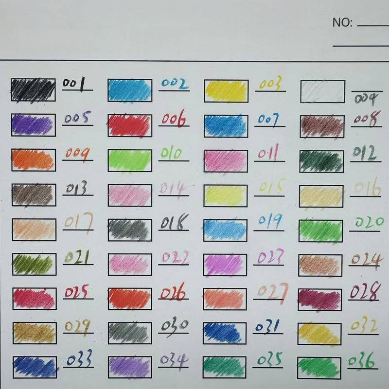 Professional Single Colored Pencil - Artist-Grade Oil-Based Core, Wooden Barrel For Sketching & Coloring_voghion.com