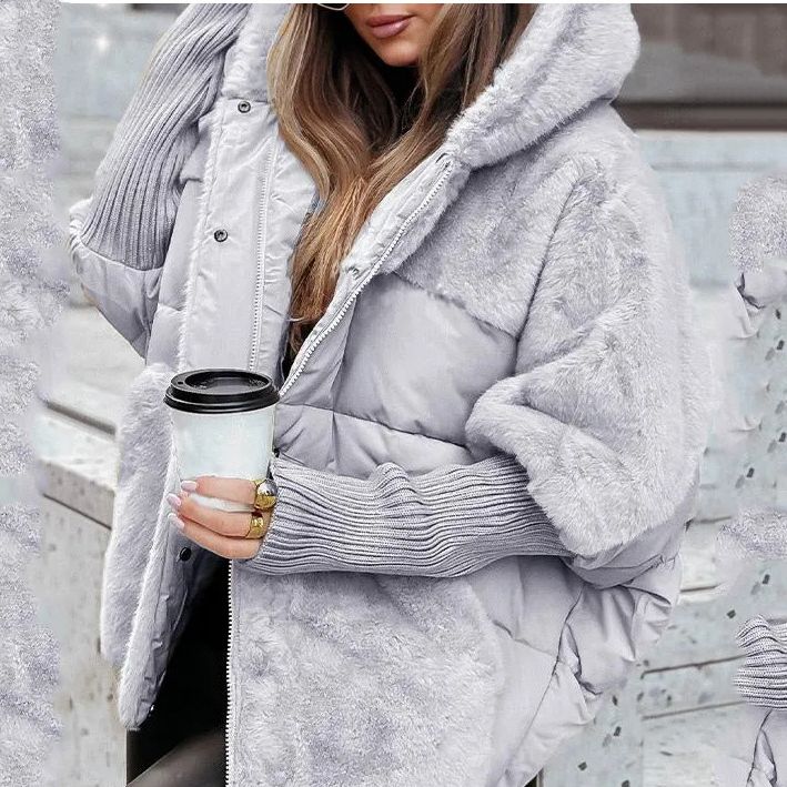 Manteau d'hiver ample de style nouveau pour femme_voghion.com