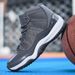 Limited-time, Limited-quantity Wholesale: Plus-size High-top Basketball Trainers, Outdoor Running Shoes, Spring/autumn High-top Basketball Trainers_voghion.com