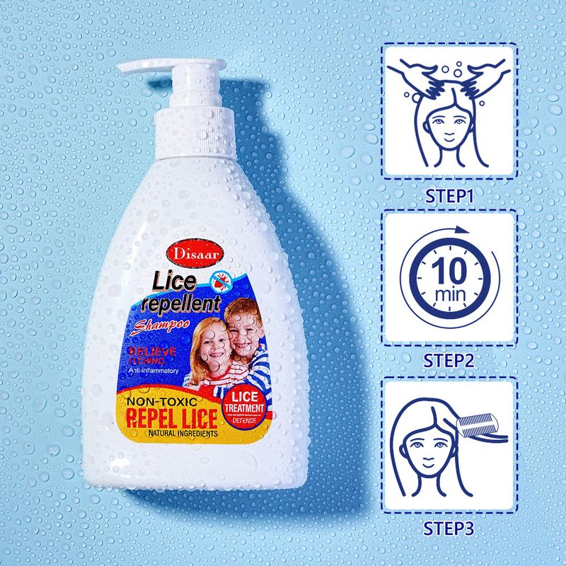 Disaar 300ml Läuseentfernungsshampoo_voghion.com